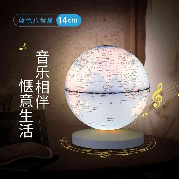 music globe mini night light creative study decoration girlfriend gift