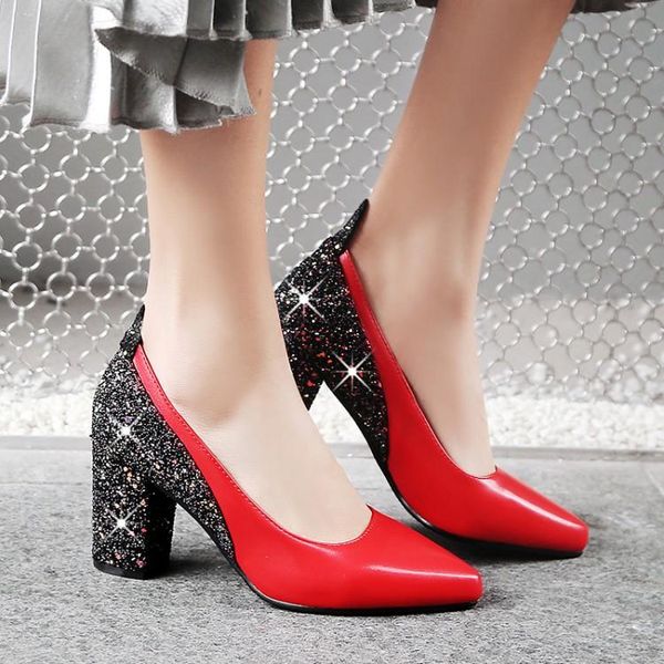 dress shoes oversized 12 13 14 15 16 17 ladies high heels women woman pumps rough heel shallow mouth package the toes, Black
dress shoes oversized 12 13 14 15 16 17 ladies high heels women woman pumps rough heel shallow mouth package the toes, Black
