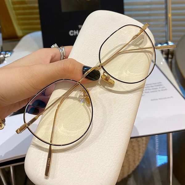 fashion sunglasses frames 2021 gentle eyeglasses frame yona round shape glasses prescription men's decorative women's myopia, Black
fashion sunglasses frames 2021 gentle eyeglasses frame yona round shape glasses prescription men's decorative women's myopia, Black