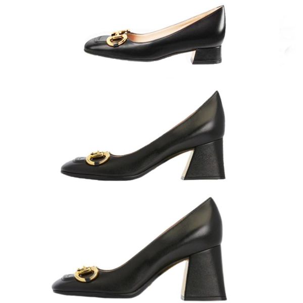 womens dress shoes spring autumn fashion cowhide square toe coarser heel high heels 100% leather metal buckle lady designer heeled boat shoe, Black
womens dress shoes spring autumn fashion cowhide square toe coarser heel high heels 100% leather metal buckle lady designer heeled boat shoe, Black