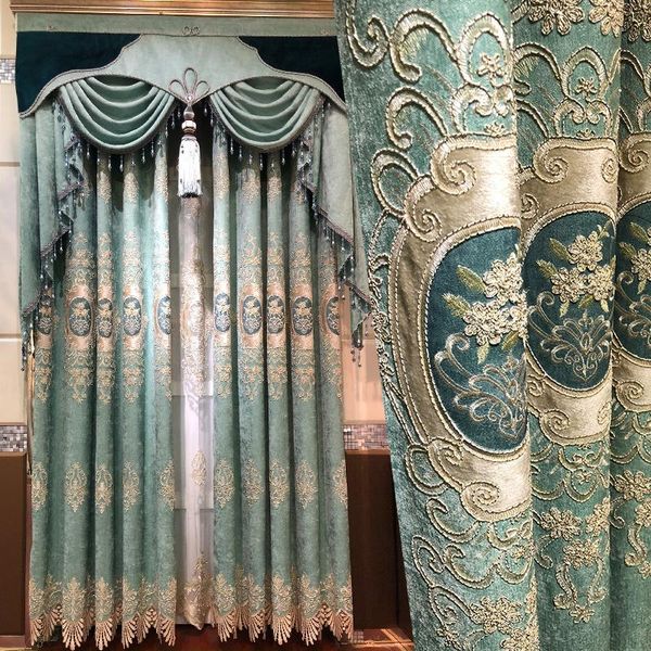 curtain & drapes curtains for living dining room bedroom chenille jacquard european embroidery valance balcony
curtain & drapes curtains for living dining room bedroom chenille jacquard european embroidery valance balcony