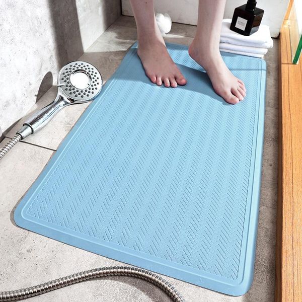 bath mats 16 inch x 28 shower floor mat with suction cup non slip resistant, stall for bathroom -light blue
bath mats 16 inch x 28 shower floor mat with suction cup non slip resistant, stall for bathroom -light blue