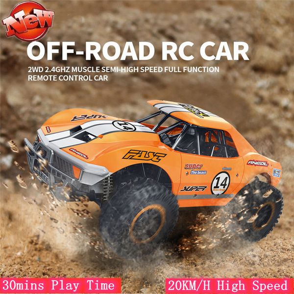 30mins play time 2.4ghz 20km/h high speed rc car climbing off road rc car vehicle models rc buggy car outdoor toy kid gifts
30mins play time 2.4ghz 20km/h high speed rc car climbing off road rc car vehicle models rc buggy car outdoor toy kid gifts