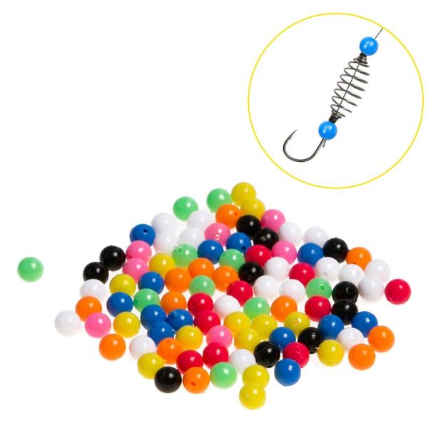 fishing accessories 100pcs rigging plastic beads round colorful multiple colors mixed bait lures carp tackle pesca
fishing accessories 100pcs rigging plastic beads round colorful multiple colors mixed bait lures carp tackle pesca