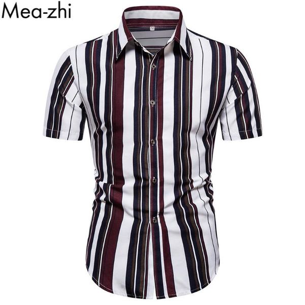 men's casual shirts men vertical striped curved hem shirt short sleeve summer vocation hawaiian, White;black
men's casual shirts men vertical striped curved hem shirt short sleeve summer vocation hawaiian, White;black