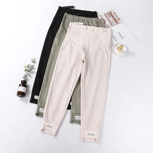 maternity bottoms 539# pants spring autumn loose casual comfy belly support elastic waist trousers, White
maternity bottoms 539# pants spring autumn loose casual comfy belly support elastic waist trousers, White