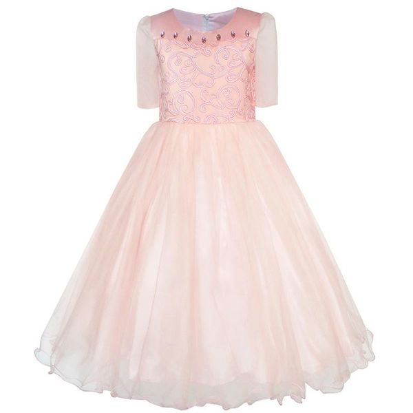 girl's dresses flower girls dress misty rose wedding pageant bridesmaid 2021 summer princess party children clothes size 7-14 sundress, Red;yellow
girl's dresses flower girls dress misty rose wedding pageant bridesmaid 2021 summer princess party children clothes size 7-14 sundress, Red;yellow