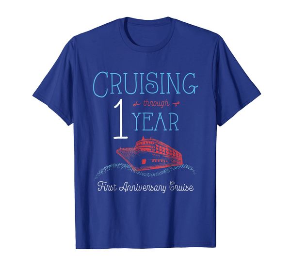 1st anniversary cruise t shirt his and hers matching couple, White;black
1st anniversary cruise t shirt his and hers matching couple, White;black