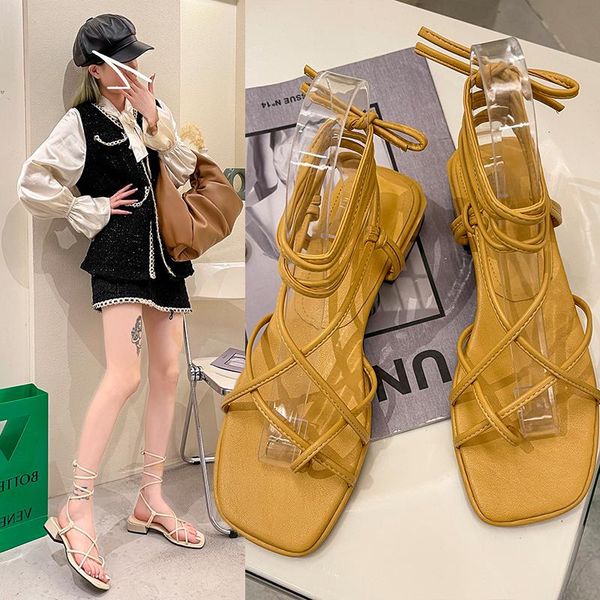 summer leather square toe roman style sandals and slippers thin strap combination flip-toe open-toe mid-heel, Black
summer leather square toe roman style sandals and slippers thin strap combination flip-toe open-toe mid-heel, Black