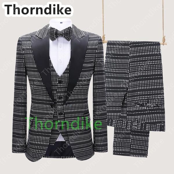 thorndike black stripe wool high quailty custom made men suits blazers retro tailor slim fit wedding for 3 pieces men's &, White;black
thorndike black stripe wool high quailty custom made men suits blazers retro tailor slim fit wedding for 3 pieces men's &, White;black