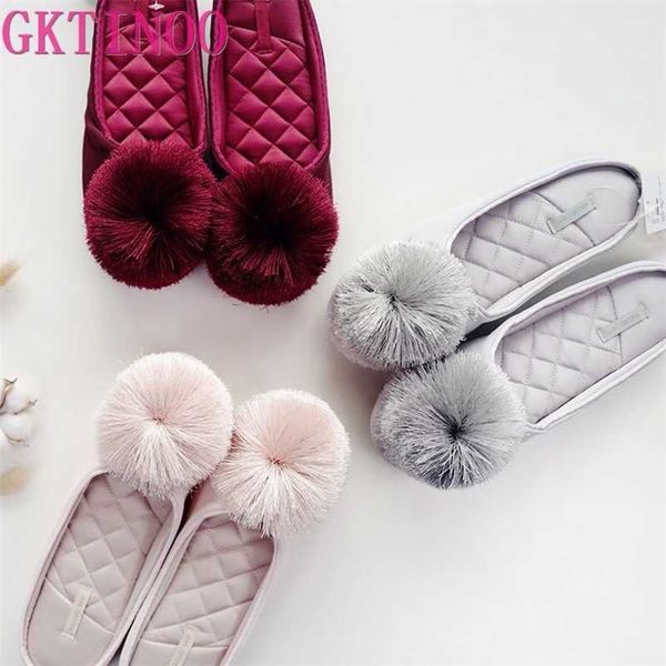 gktinoo autumn winter warm women home slippers soft non-slip indoor shoes cute house slip on flat slides ladies fur slippers 211110, Black
gktinoo autumn winter warm women home slippers soft non-slip indoor shoes cute house slip on flat slides ladies fur slippers 211110, Black