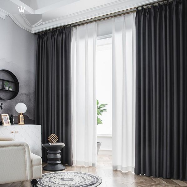 curtain & drapes 2021 ins solid color full blackout curtains nordic black grey cortinas for living room bedroom thick fabrics
curtain & drapes 2021 ins solid color full blackout curtains nordic black grey cortinas for living room bedroom thick fabrics