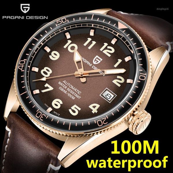 wristwatches pagani design business luxury men automatic watches stainless steel 100m waterproof classic mechanical wristwatch 2021, Slivery;brown
wristwatches pagani design business luxury men automatic watches stainless steel 100m waterproof classic mechanical wristwatch 2021, Slivery;brown