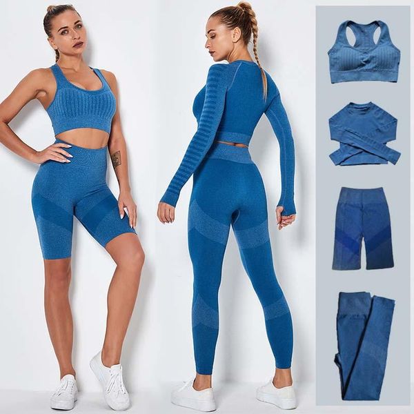 yoga outfit gym set women seamless 2pcs bra shirts shorts pant high waist fitness running sportswear sports suits workout clothes
yoga outfit gym set women seamless 2pcs bra shirts shorts pant high waist fitness running sportswear sports suits workout clothes