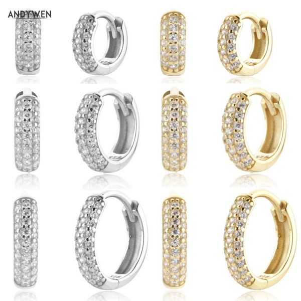 hoop & huggie andywen 925 sterling silver gold thick zircon cz huggies loop earring women luxury jewelry rock 2021 wedding, Golden;silver
hoop & huggie andywen 925 sterling silver gold thick zircon cz huggies loop earring women luxury jewelry rock 2021 wedding, Golden;silver