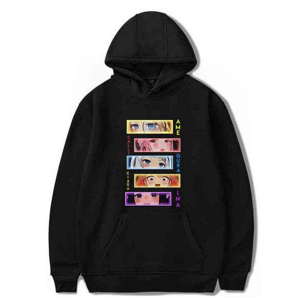 2021 hololive english neon amelia calliope gura kiara ina'nis merch causal men women hoodie oversized hoody sweatshirt pullovers g1214, Black
2021 hololive english neon amelia calliope gura kiara ina'nis merch causal men women hoodie oversized hoody sweatshirt pullovers g1214, Black