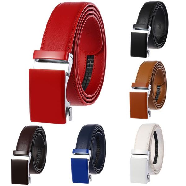 belts multi-color selection men's two-layer cowhide belt business automatic buckle, Black;brown
belts multi-color selection men's two-layer cowhide belt business automatic buckle, Black;brown