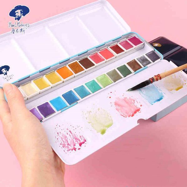 gift sets rubens professional metallic solid watercolor paint set glitter water color aquarelle for artist painting art supplies
gift sets rubens professional metallic solid watercolor paint set glitter water color aquarelle for artist painting art supplies