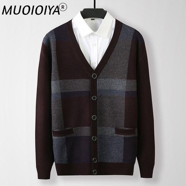 men's sweaters men 2021 autumn winter fashion v-neck knitted jackets male patchwork cardigan coats middle-aged warm sweater overcoats o, White;black
men's sweaters men 2021 autumn winter fashion v-neck knitted jackets male patchwork cardigan coats middle-aged warm sweater overcoats o, White;black