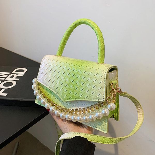 shoulder bags for women 2021 luxury designer handbag vintage pu gradient color beading chain messenger women's hand
shoulder bags for women 2021 luxury designer handbag vintage pu gradient color beading chain messenger women's hand