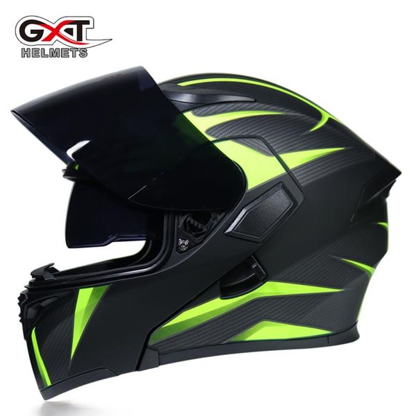 motorcycle helmets gxt 902 flip up helmet modular casque moto cycling black sun visor safety double lens racing
motorcycle helmets gxt 902 flip up helmet modular casque moto cycling black sun visor safety double lens racing