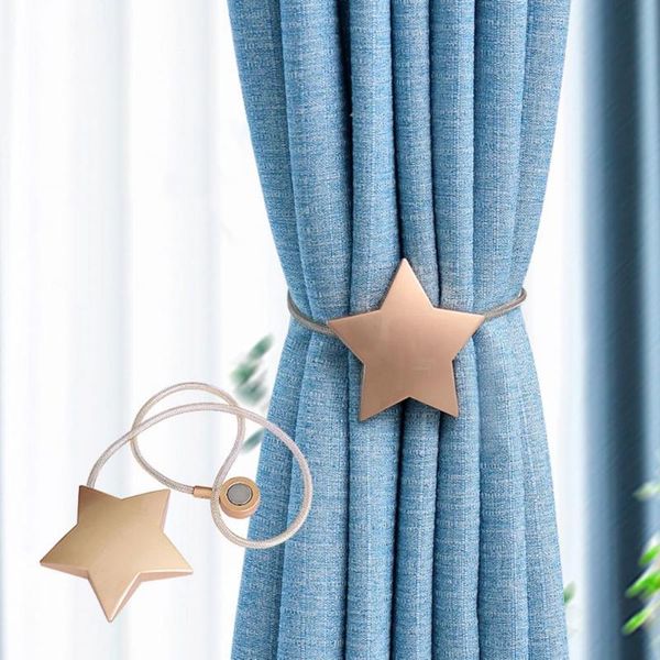 1pc magnetic pentagram star curtain clip holders tieback buckle accessories bedroom home decoration other decor
1pc magnetic pentagram star curtain clip holders tieback buckle accessories bedroom home decoration other decor