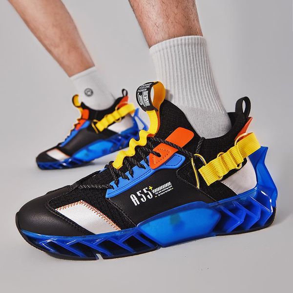 464748 size new running shoes mens real explosive particles lightweight shock absorption blade night running coconut shoes casual sports sho, Black;white
464748 size new running shoes mens real explosive particles lightweight shock absorption blade night running coconut shoes casual sports sho, Black;white