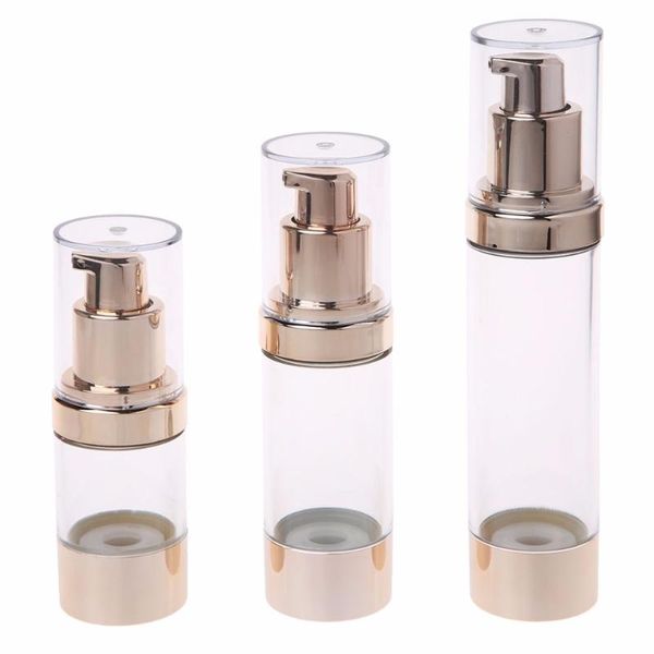 15/30/50ml empty cosmetic airless bottle plastic treatment pump travel bottles storage & jars
15/30/50ml empty cosmetic airless bottle plastic treatment pump travel bottles storage & jars