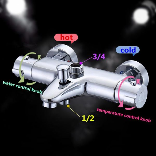 three outlet thermostatic shower bathroom faucet and cold mixer brass bathtub system sets
three outlet thermostatic shower bathroom faucet and cold mixer brass bathtub system sets