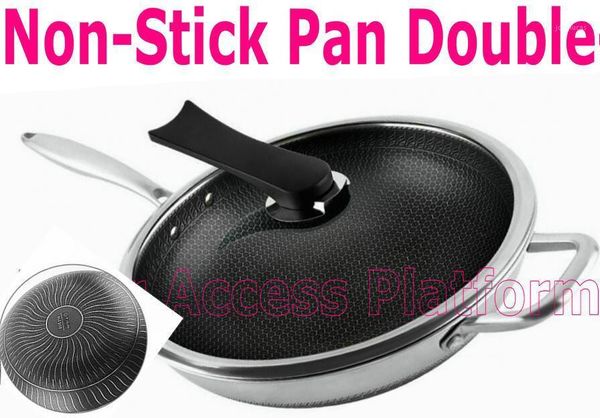 non-stick wok honeycomb texture pan 304 stainless steel case 2 sided for gas stoves and induction cooker all use1
non-stick wok honeycomb texture pan 304 stainless steel case 2 sided for gas stoves and induction cooker all use1