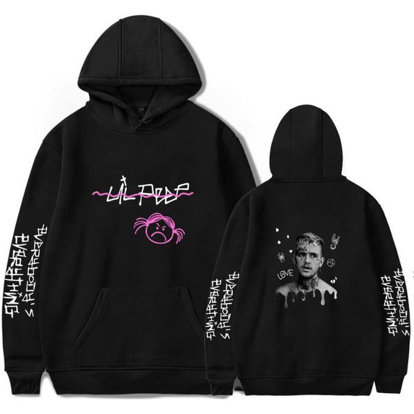 men's hoodies & sweatshirts lil peep hoodie sweatshirt men women streetwear ladies harajuku casual pullover oversized cap tracksuits, Black
men's hoodies & sweatshirts lil peep hoodie sweatshirt men women streetwear ladies harajuku casual pullover oversized cap tracksuits, Black