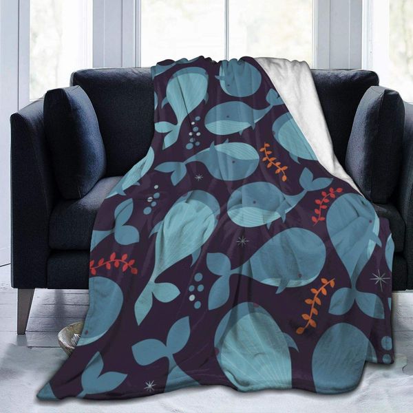 The Largest Mammal-Whale Lightweight Flannel Blanket Bedding Throw to The Sofa, Travel, Warm and Comfortable50 x40 for Kids
The Largest Mammal-Whale Lightweight Flannel Blanket Bedding Throw to The Sofa, Travel, Warm and Comfortable50 x40 for Kids