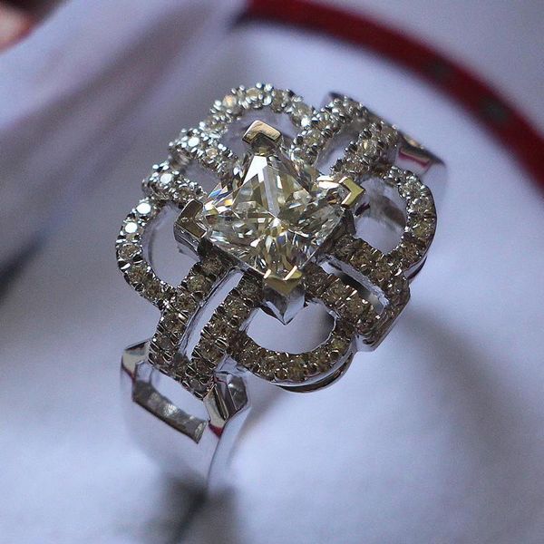 cluster rings chinese knot 1ct vintage ring sterling silver anniversary luxury engagement princess 750 white gold cover, Golden;silver
cluster rings chinese knot 1ct vintage ring sterling silver anniversary luxury engagement princess 750 white gold cover, Golden;silver