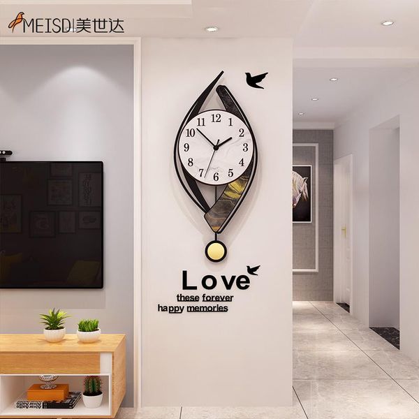 nordic clock pendulum creative wall art post watch home decor diy mirror stickers silent living room horloge clocks
nordic clock pendulum creative wall art post watch home decor diy mirror stickers silent living room horloge clocks