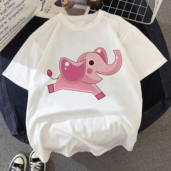 cute elephant animal printed womens t shirt harajuku kawaii short sleeve summer o neck, White
cute elephant animal printed womens t shirt harajuku kawaii short sleeve summer o neck, White