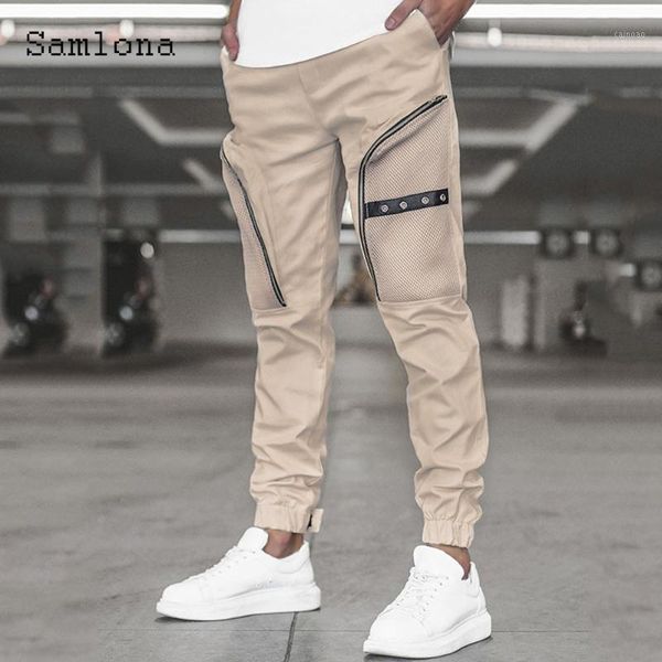 men's pants samlona plus size mens casual 2021 autumn fashion hip hop outdoor leisure zipper pockets trouser male streetwear, Black
men's pants samlona plus size mens casual 2021 autumn fashion hip hop outdoor leisure zipper pockets trouser male streetwear, Black