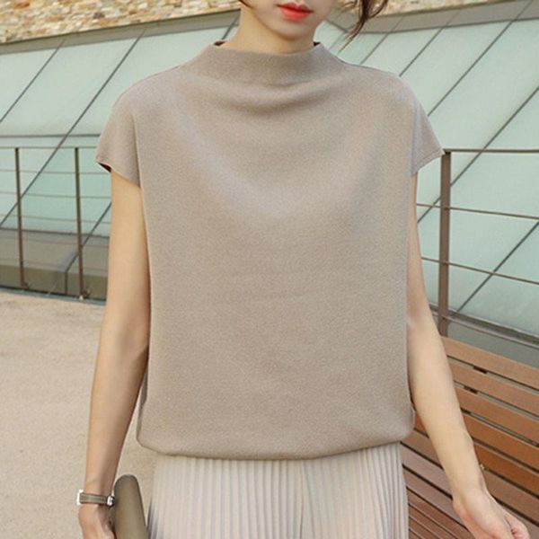 women's sweaters casual simple vintage elegant korean style women loose pullover plain office ladies summer female retro 2021 chic, White;black
women's sweaters casual simple vintage elegant korean style women loose pullover plain office ladies summer female retro 2021 chic, White;black