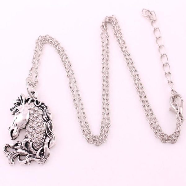 arrival selling antique sliver plated horse pendant link chain necklace necklaces, Silver
arrival selling antique sliver plated horse pendant link chain necklace necklaces, Silver