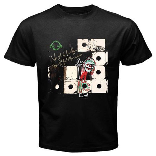 A Tribe Called Quest We Got It from Here Men's Black T-Shirt Size S to 3XL, White;black
A Tribe Called Quest We Got It from Here Men's Black T-Shirt Size S to 3XL, White;black