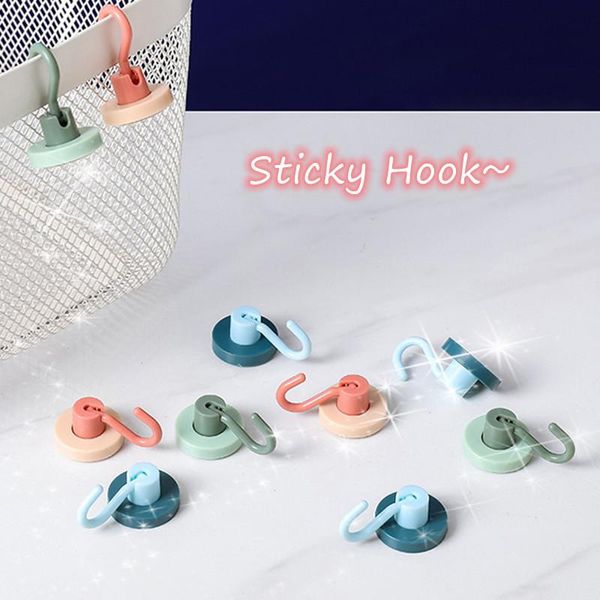 hooks & rails 10pcs punch-creative sticky hook wall-mounted self adhesive wall door window hangers hat racks keys hanger home decoratio
hooks & rails 10pcs punch-creative sticky hook wall-mounted self adhesive wall door window hangers hat racks keys hanger home decoratio