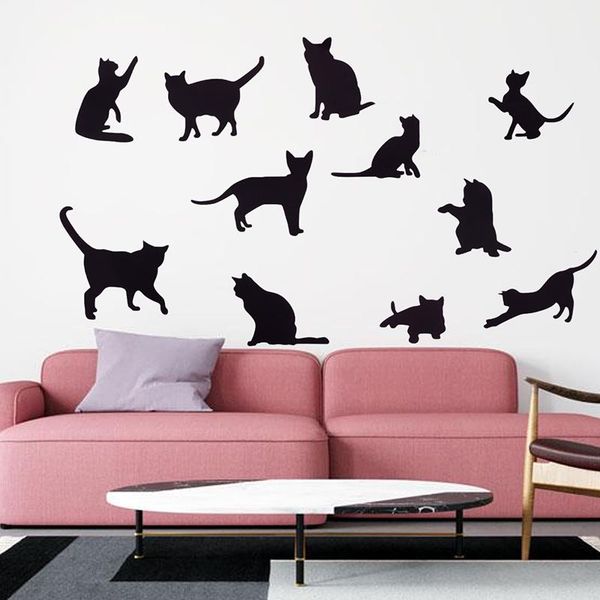 wall stickers creative multi-style lazy black cat sticker home bedroom decoration murals
wall stickers creative multi-style lazy black cat sticker home bedroom decoration murals
