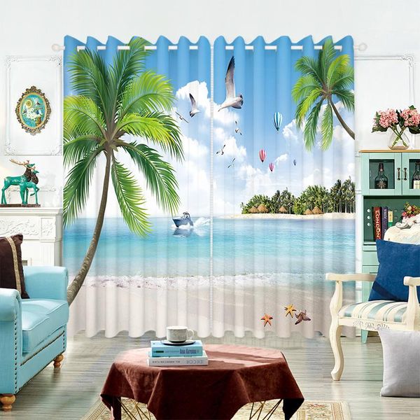 curtain & drapes customizable bedroom blackout beach coconut grove seascape pattern velvet fabric tulle for living room
curtain & drapes customizable bedroom blackout beach coconut grove seascape pattern velvet fabric tulle for living room