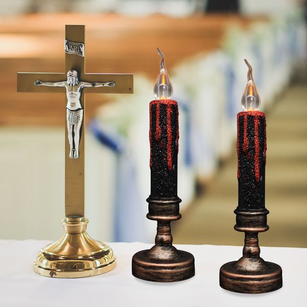 halloween 2pcs led simulation long blood candle religious offerings to the buddha horror party decoration
halloween 2pcs led simulation long blood candle religious offerings to the buddha horror party decoration