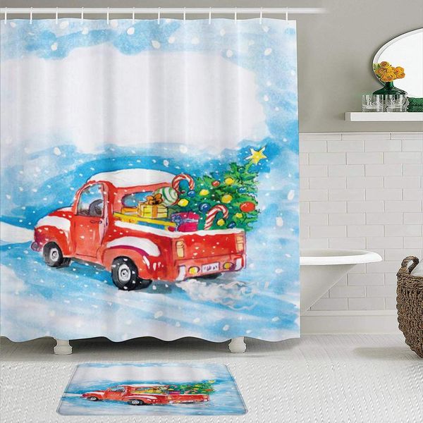 fabric shower curtain and mats set,christmas snowy winter scene,waterproof bath curtains with 12 hooks,non slip rugs
fabric shower curtain and mats set,christmas snowy winter scene,waterproof bath curtains with 12 hooks,non slip rugs