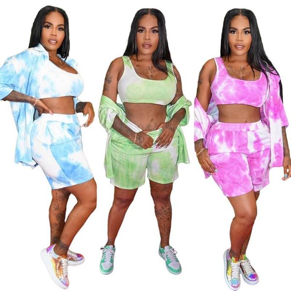 women's tracksuits 3 piece set for women summer suit shirt blouse + tank crop biker shorts matching outfits ladies tracksuit sets, Gray
women's tracksuits 3 piece set for women summer suit shirt blouse + tank crop biker shorts matching outfits ladies tracksuit sets, Gray