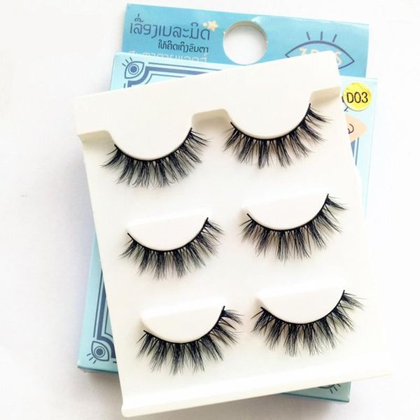3pairs/pack fashion soft russian style volume false eyelashes 3d thick handmade fake eyelash wholesale 1
3pairs/pack fashion soft russian style volume false eyelashes 3d thick handmade fake eyelash wholesale 1