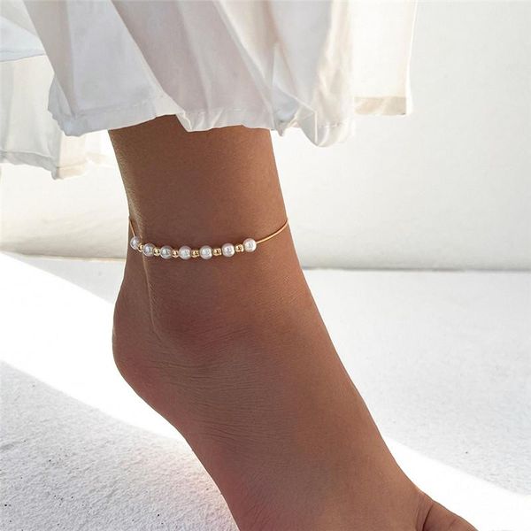 anklets modyle bohemian imitation pearl anklet bracelet summer beach simple on foot barefoot sandals for women jewelry gift, Red;blue
anklets modyle bohemian imitation pearl anklet bracelet summer beach simple on foot barefoot sandals for women jewelry gift, Red;blue