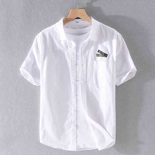 men's t-shirts summer oxford short-sleeved cotton fashion trendy brand shirts for men simple casual shirt mens chemise overhemd aoty, White;black
men's t-shirts summer oxford short-sleeved cotton fashion trendy brand shirts for men simple casual shirt mens chemise overhemd aoty, White;black