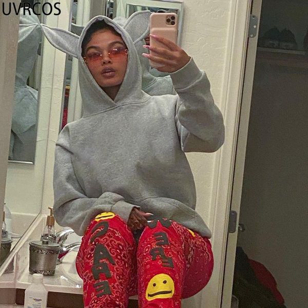 women's hoodies & sweatshirts uvrcos mode femme fall clothes for women solid cute hoodied 2000s aesthetic pockets long sleeve cyber y2k, Black
women's hoodies & sweatshirts uvrcos mode femme fall clothes for women solid cute hoodied 2000s aesthetic pockets long sleeve cyber y2k, Black