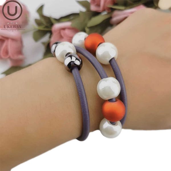 uk new purple rubber bracelets women charm pearl bangles 6 colors handmade gift bracelet classic jewelry elasticity chains q0719, Black
uk new purple rubber bracelets women charm pearl bangles 6 colors handmade gift bracelet classic jewelry elasticity chains q0719, Black